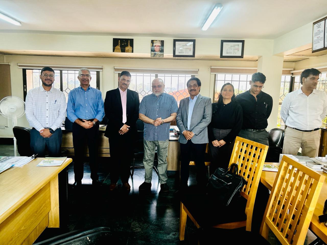 With Alykhan Karmali (Managing Director, Mukwano Industries Uganda Limited)