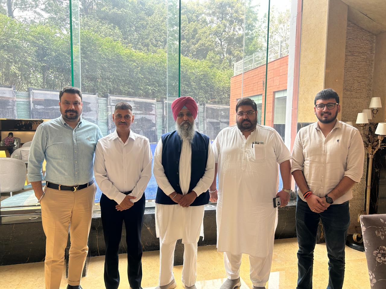 With Political Leaders